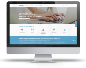 academy_MockUp OPTI academy Website